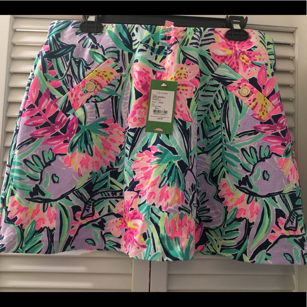 NWT Lilly Pulitzer Madison Skort